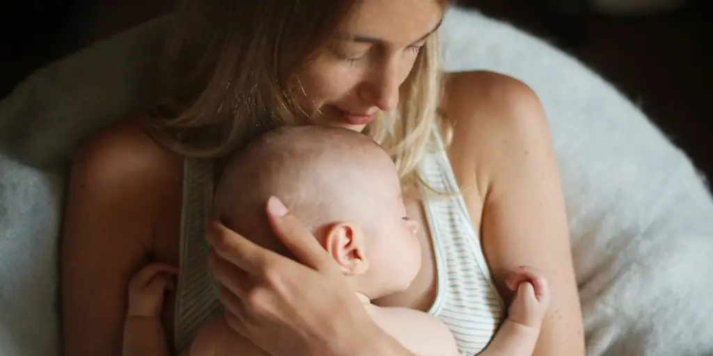 Mutter mit Baby